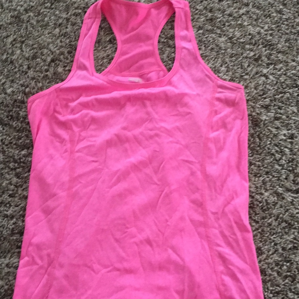 Hot Pink Workout Tank